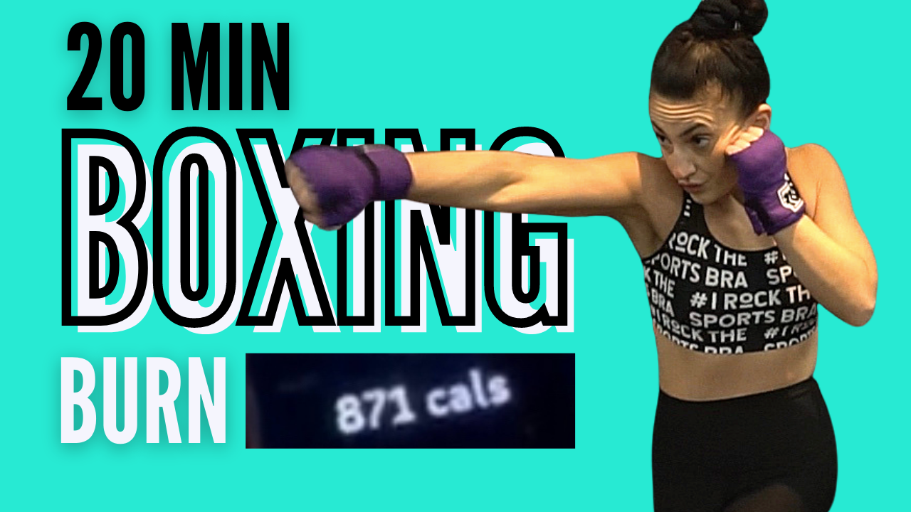 BURN 800 CALORIES In 20 Minute Shadow Boxing Workout // SERIOUS SWEAT!