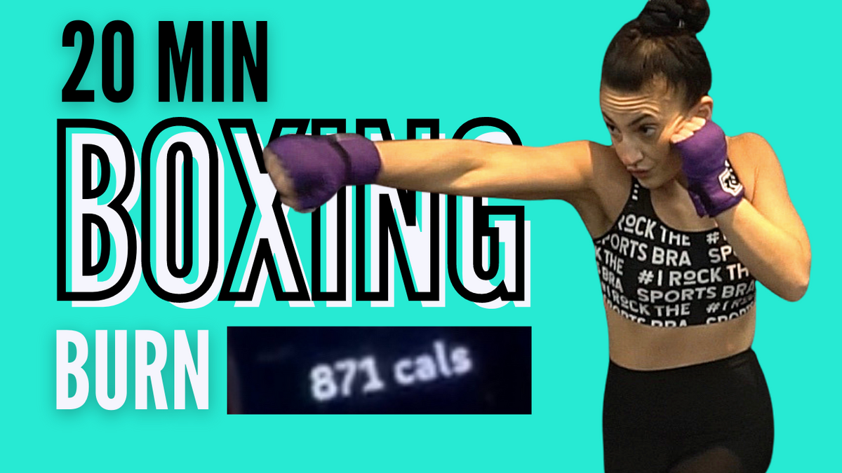 BURN 800 CALORIES In 20 Minute Shadow Boxing Workout SERIOUS