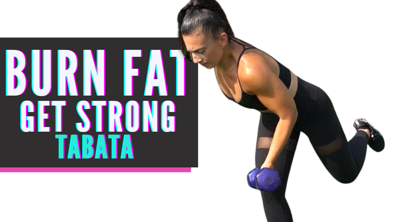 TABATA Workout With Weights // Burn Fat & Get Strong! (NEW WORKOUT)