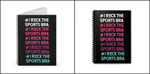 #irocksportsbra Spiral Notebook - Ruled Line